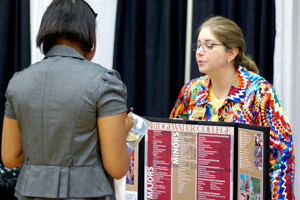 Students and Parents Explore College Fair