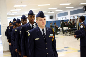 North Point Drill Team Takes Second at Charles County Classic Drill Competition