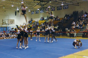 North Point Cheer Looks for a County Title