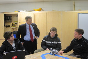 STEM Spotlight as Governor Visits North Point