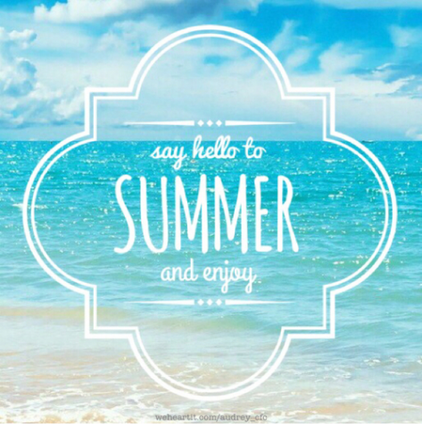 Say “Good-bye” To School, and Say “Hello” To Summer