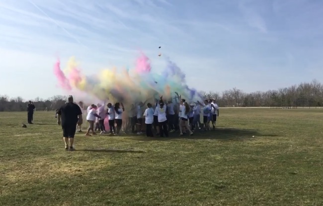 North Points First Color Run